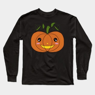 Halloween Cute Pumpkin Long Sleeve T-Shirt